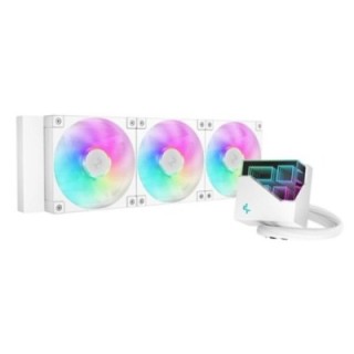 deepcool kit refrigeracion liquida deepcool lt360 argb 360mm blanco
