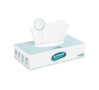 caja 100 panuelos faciales amoos professional