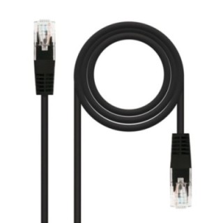 nanocable latiguillo cable red utp cat.6 rj45 nanocable 3m negro
