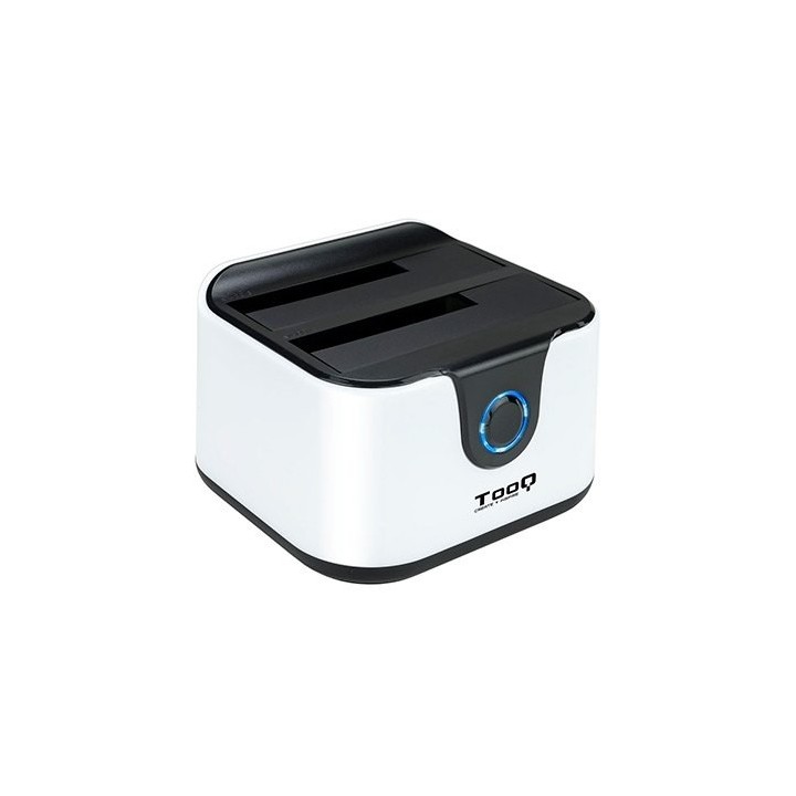 tooq docking station tooq hd 2.5   3.5 pulgadas sata a usb 3.0 doble bahia    usb 2.0 host    4200rp
