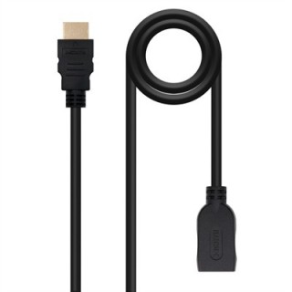 nanocable cable hdmi 2.0 nanocable 1m    macho   hembra