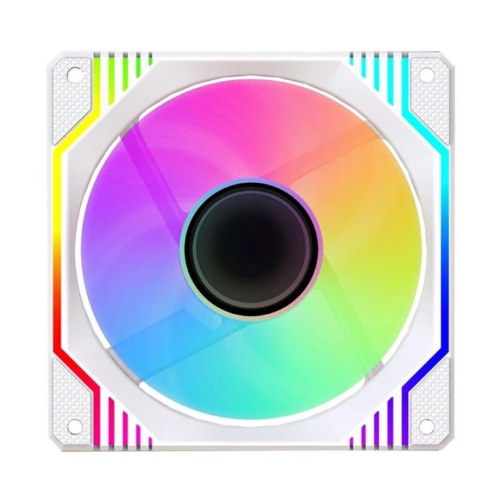 keep out ventilador caja keep out xfc   120drmw argb 120mm blanco
