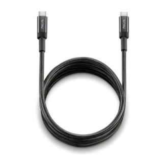 ngs cable usb tipo c ngs knot 100w   2 2m    macho   macho    negro