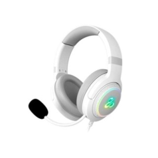 newskill auriculares gaming newskill sobek inalambrico rgb blanco