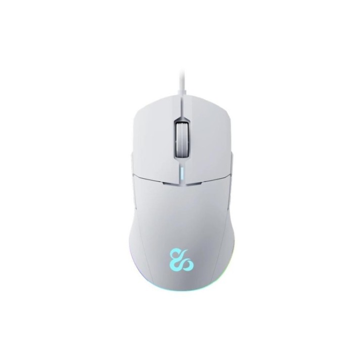 newskill raton gaming newskill chiron rgb blanco