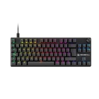 newskill teclado gaming newskill serike tkl v2 rgb negro