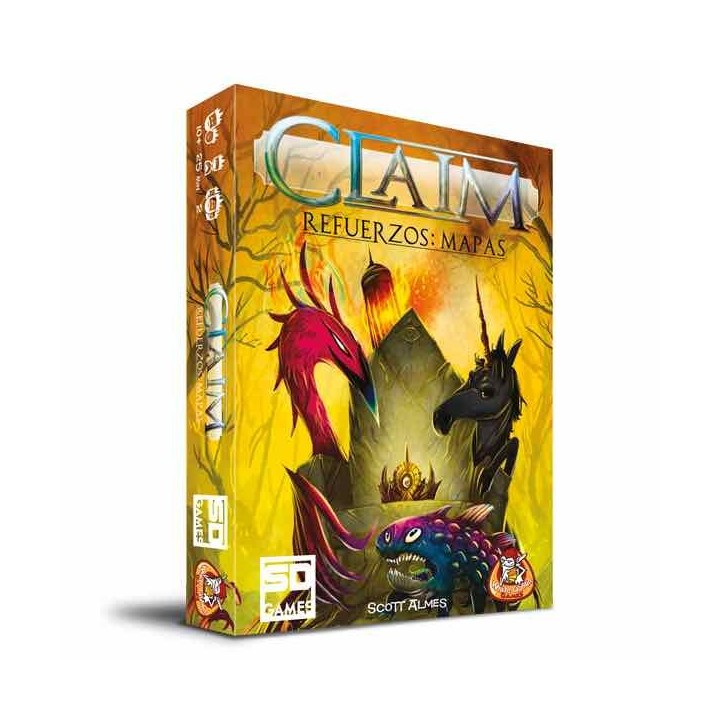 sd games juego de mesa claim refuerzos  mapas pegi 10