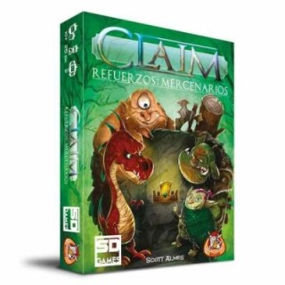 sd games juego de mesa claim refuerzos  mercenarios pegi 10