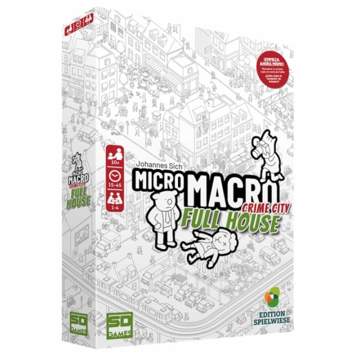 sd games juego de mesa micro macro full house pegi 10