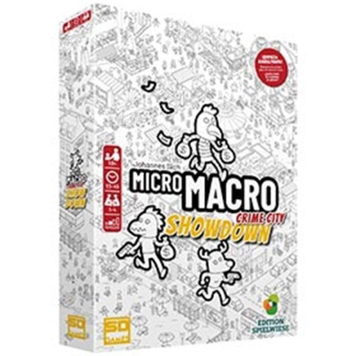 sd games juego de mesa micro macro. showdown