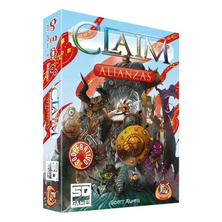 sd games juego de mesa claim  alianzas