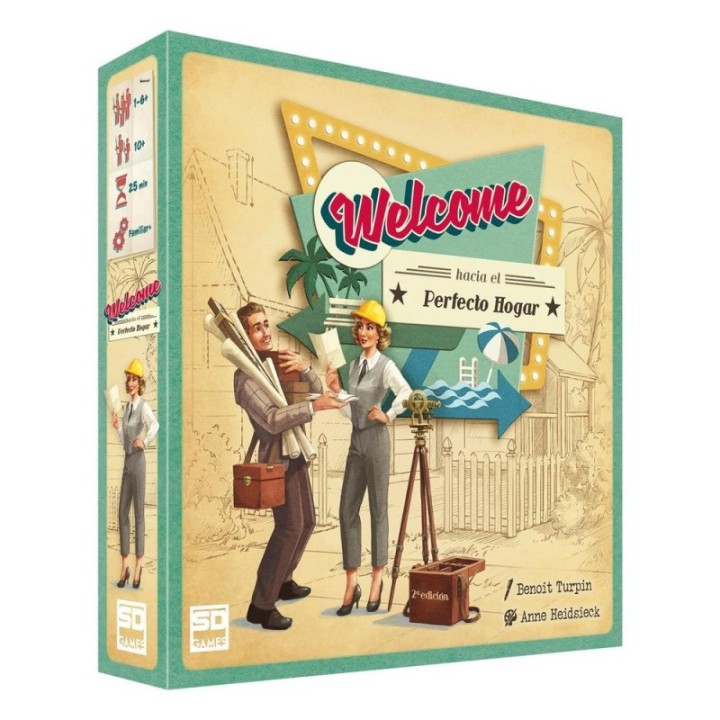 sd games juego de mesa welcome hacia el perfecto hogar