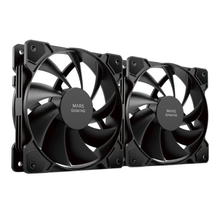 mars gaming ventilador caja mars gaming mfprox2 2 x 120mm negro