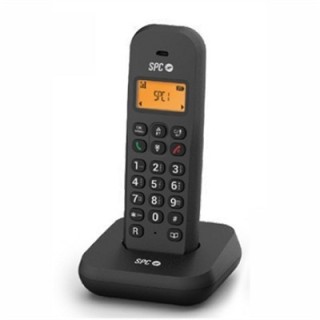 spc telefono inalambrico spc dect keops negro    50 contactos