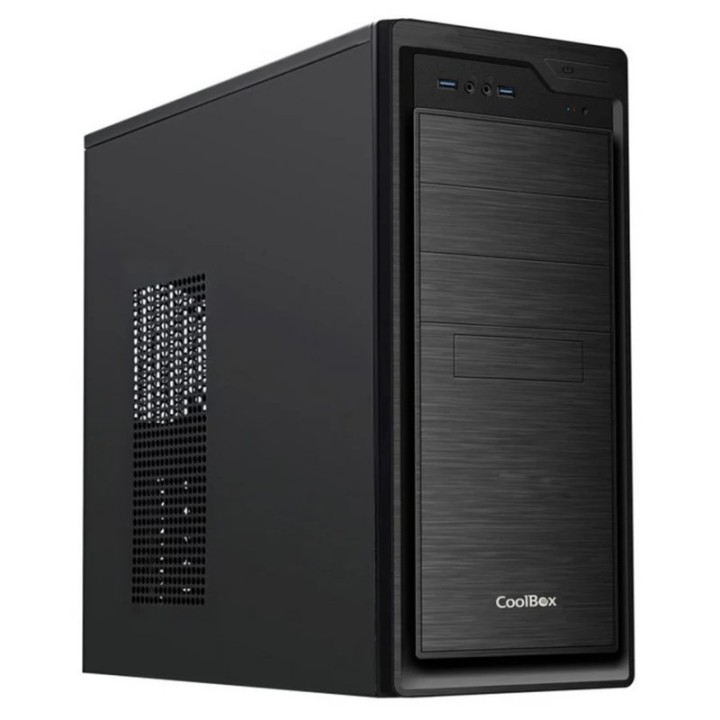 coolbox caja ordenador sobremesa coolbox f800 atx usb 3.0 + fuente de alimentacion basic 500w