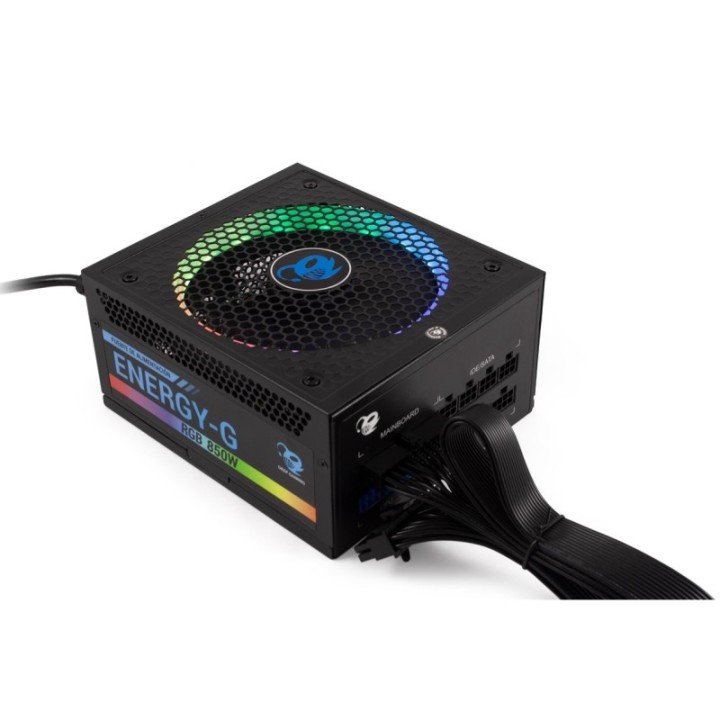 coolbox fuente de alimentacion coolbox energy   g 850w 80+ gold gaming rgb modular