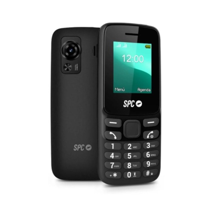 spc telefono movil spc 2341n talk 2 go    1.77 pulgadas    radio    bluetooth    negro