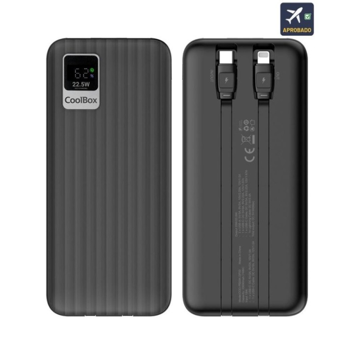 coolbox powerbank dp20 coolbox 20000mah negro