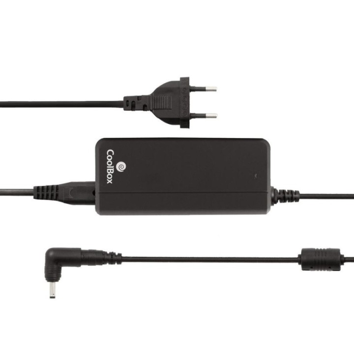 coolbox adaptador cargador de corriente universal para portatiles coolbox 90w