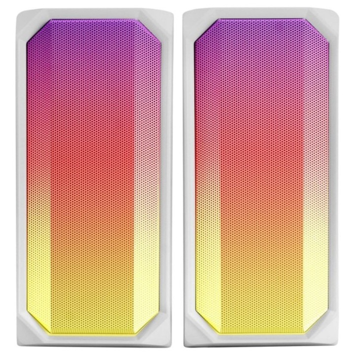 mars gaming altavoces mars gaming msrgb bt 15w blanco