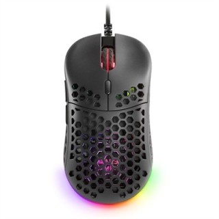 mars gaming mouse raton mars gaming optico usb 7 botones 12800ppp rgb negro