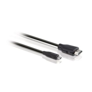 philips cable micro hdmi philips 1.5m    macho   macho    negro