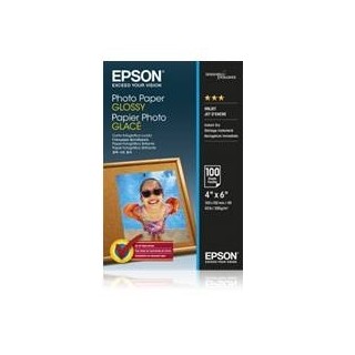 epson papel foto epson s042548 glossy 10x15 100hojas