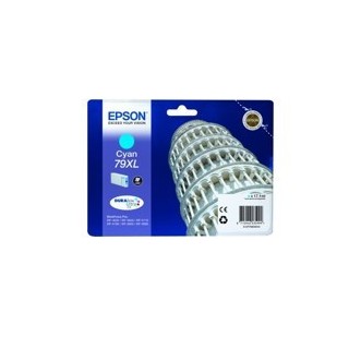 epson cartucho tinta epson t790240 cian 79xl wf   5000 serie     torre de pisa