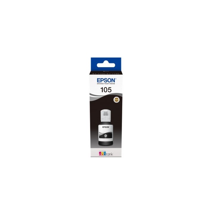 epson cartucho tinta epson c13t00q140 105 ecotank negro ink et   2700   et   2750   et   3700   et