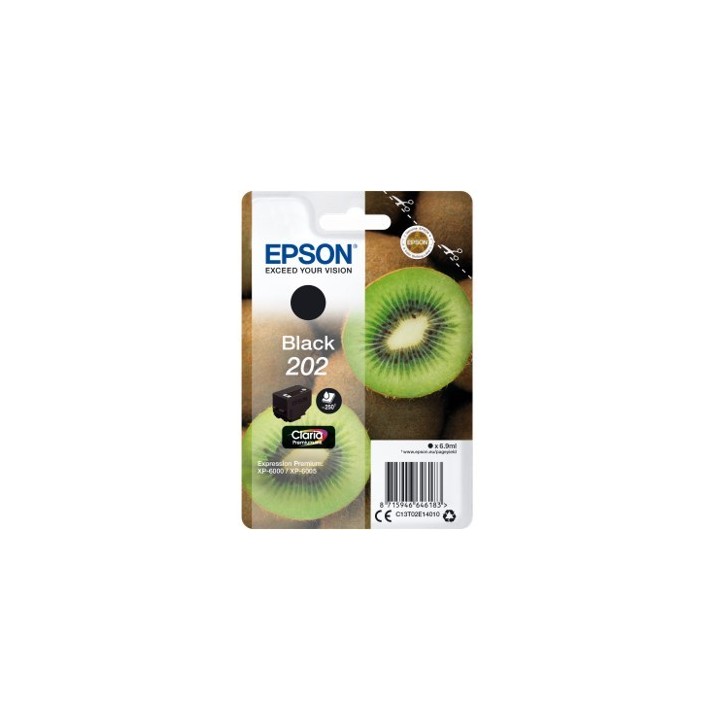 epson cartucho tinta epson c13t02e14010 singlepack negro 202 claria premiun ink xp   6000   xp   600