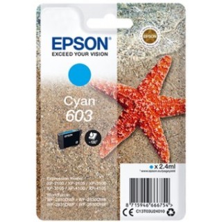 epson cartucho tinta epson c13t03u24010 singlepack cian 603 estrella de mar