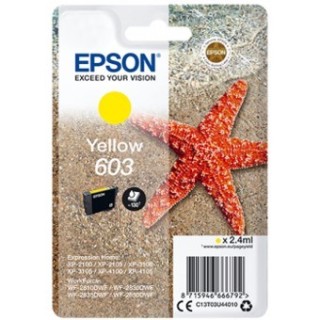 epson cartucho tinta epson c13t03u44010 singlepack amarillo 603 estrella de mar