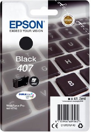 epson cartucho tinta epson 407 negro