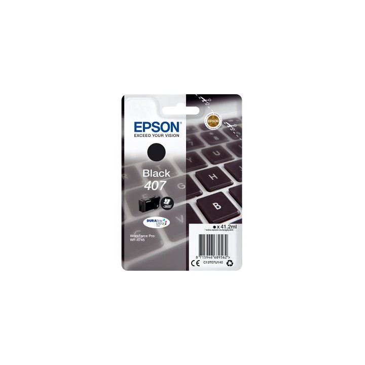 epson cartucho tinta epson 407 negro