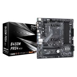 Asrock B450m Pro4 R2.0 Amd...