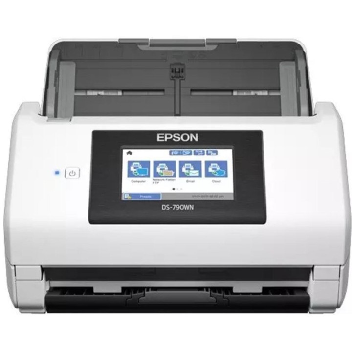 epson escaner documental epson worforce ds   790wn a4    45ppm    usb    red    wifi