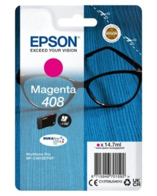 epson cartucho tinta epson 408 magenta durabrite ultra ink