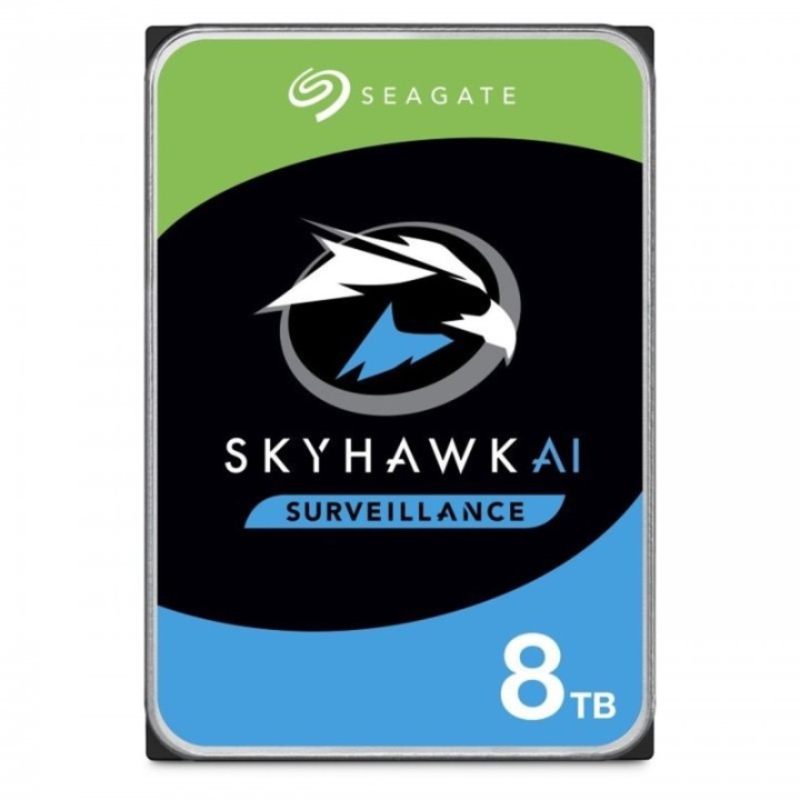 seagate surveillance hdd skyhawk ai 3.5 pulgadas 8 tb seríal ata iii