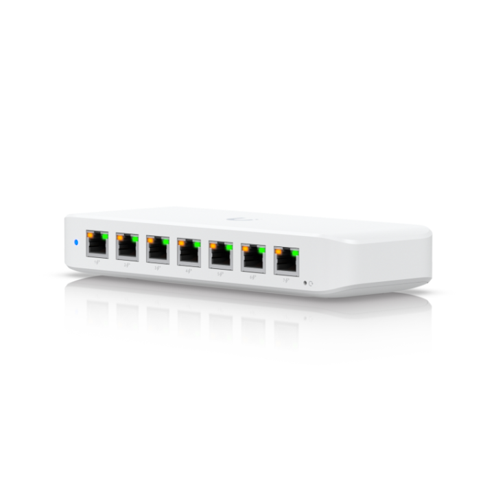 switch unifi ubiquiti usw ultra 60w 8 por gbe poe+ 60w