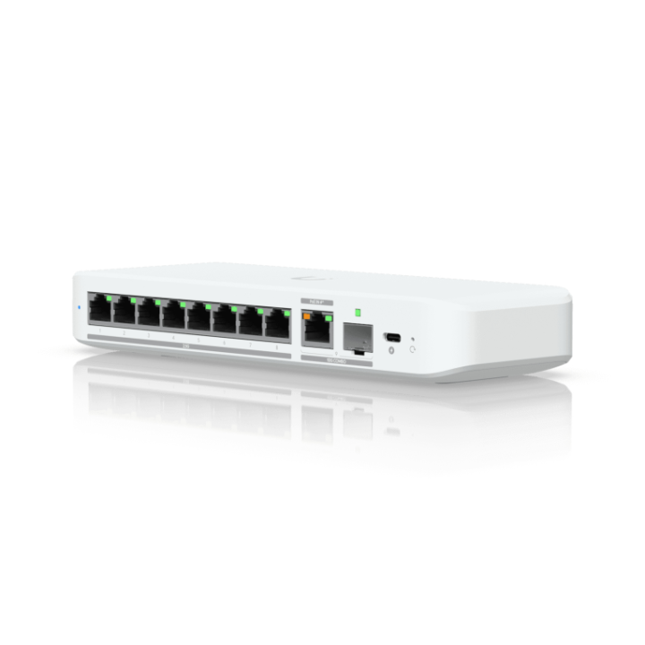 switch ubiquiti usw flex 2.5g 8 unifi flex 2.5gb 8 puertos