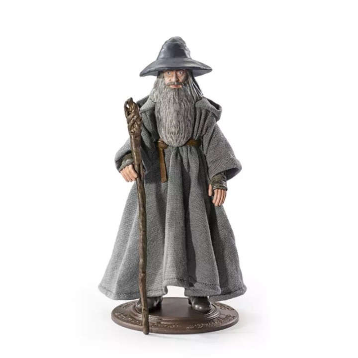 the noble collection figura the noble collection bendyfigs el señor de los anillos gandalf