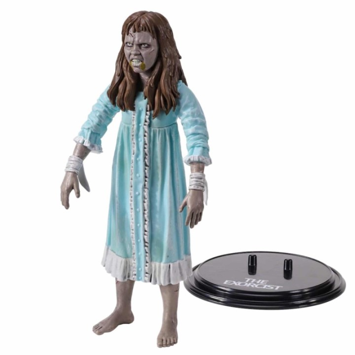 the noble collection figura the noble collection bendyfigs cine terror el exorcista regan mcneil