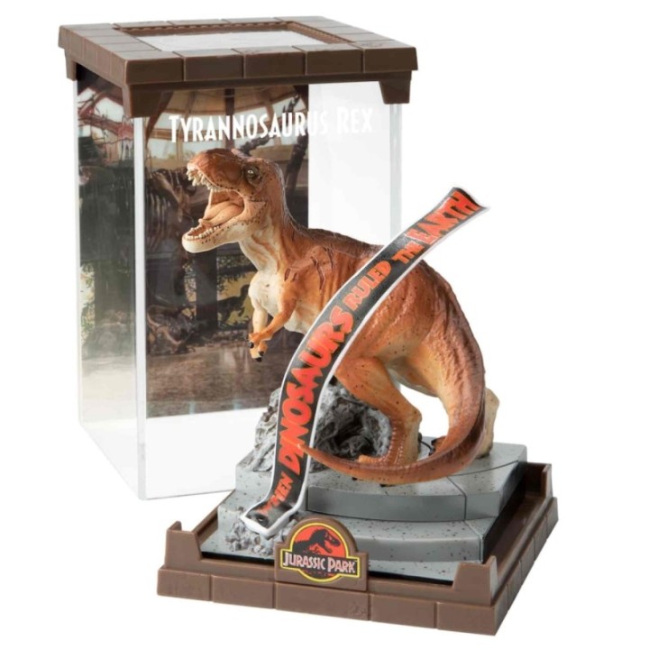the noble collection figura the noble collection jurassic park diorama tyrannosaurus rex flexible