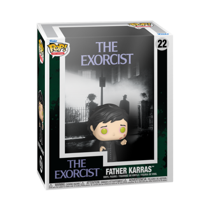 funko funko pop vhs cover the exorcist damien karras