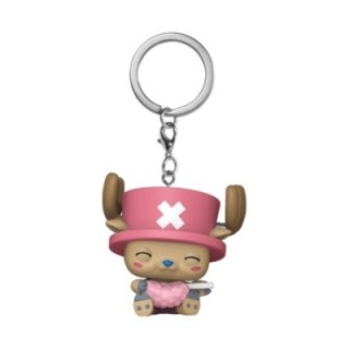 funko llavero funko pop keychain one piece tony tony chopper con algodon de azucar
