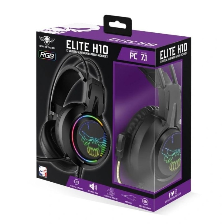 spirit of gamer auricular elite h10 negro