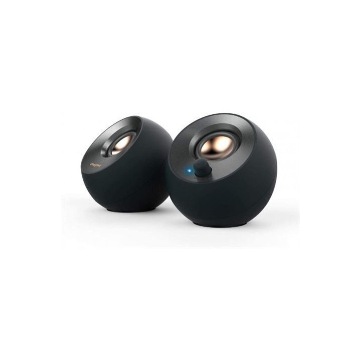 creative labs pebble v2 de 2 vias negro alambrico 8 w