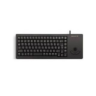 cherry teclado cherry xs trackball raton integrado compacto usb negro