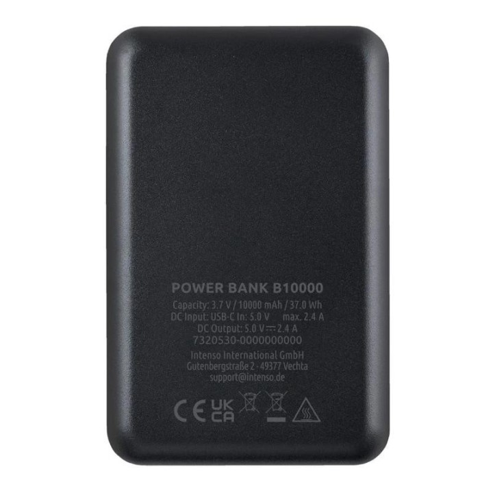 intenso  powerbank b10000  10000 mah negro