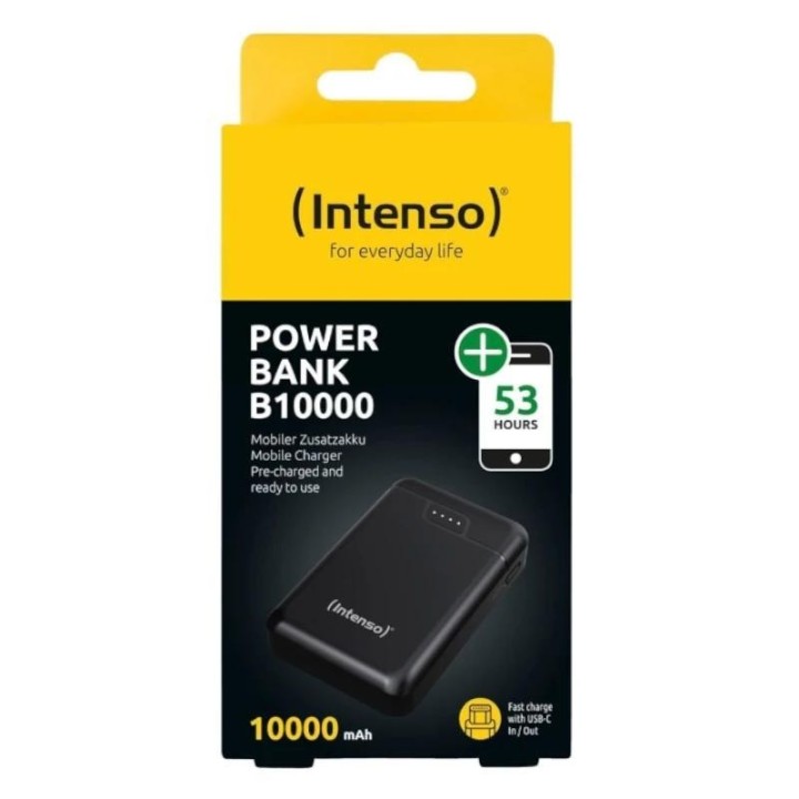 intenso  powerbank b10000  10000 mah negro